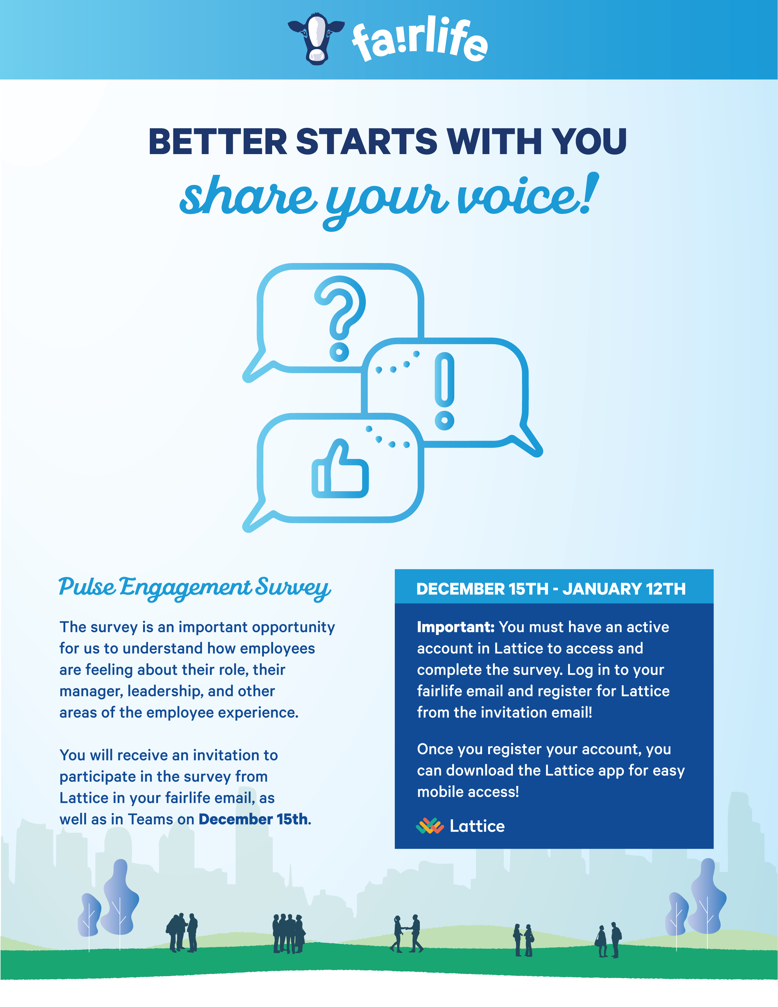 Pulse Engagement Survey Flyer